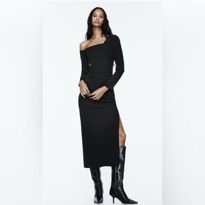 New with tags Zara Asymmetric dress